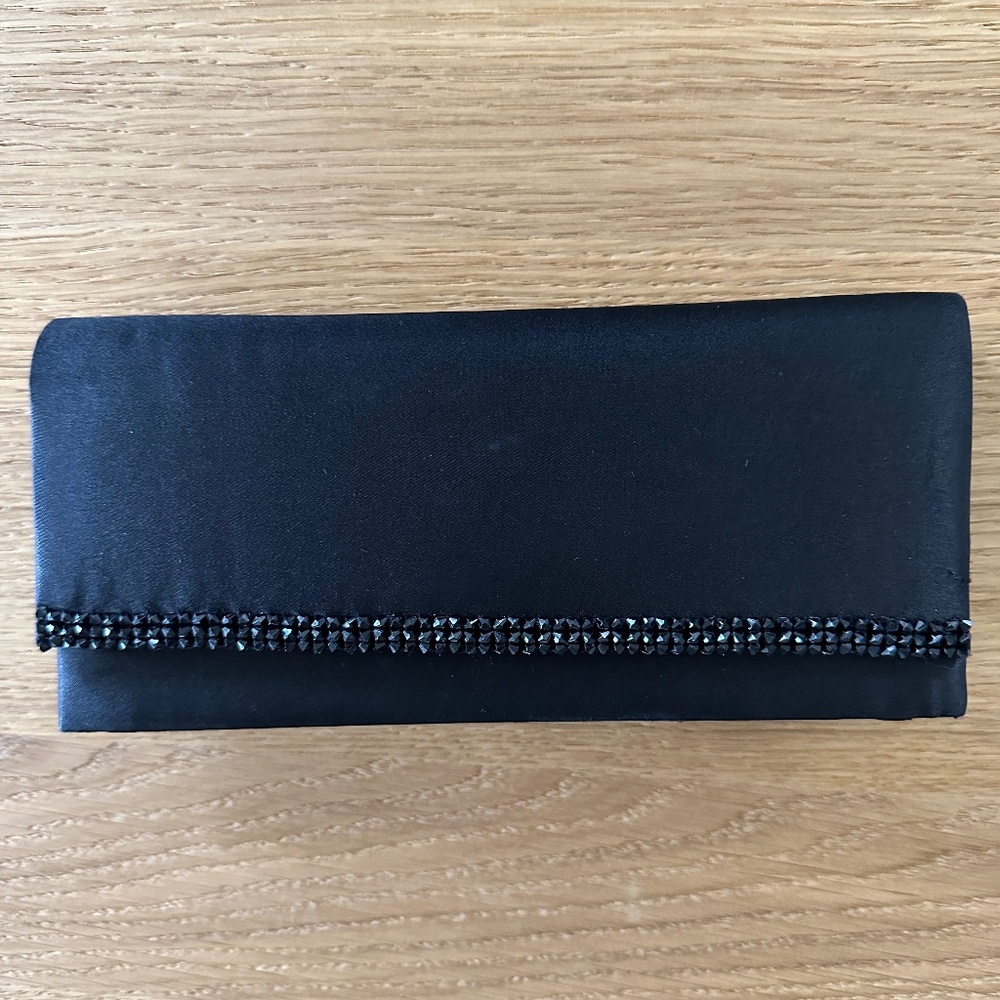Vintage Susan Lucci Satin Evening Clutch
